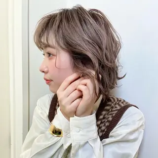 ショート 大本 メンズ/パーマのヘアスタイル