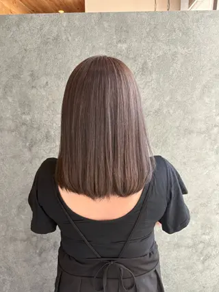 ミディアム カラー hina 🪷のヘアスタイル