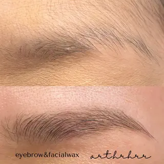 メンズ アイブロウ HBL眉毛/フェイス WAX専門ハルヒラリの眉毛・アイブロウイメージ