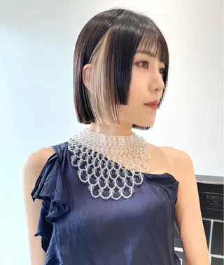 ショート hollo渋谷所属・🇰🇷タッセルボブ /DAIKIのヘアスタイル