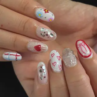 ネイル ネイルサロンAmo 🎀MIRUのネイルデザイン