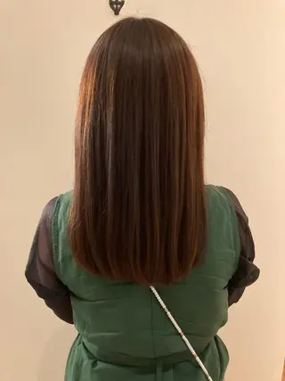 セミロング anon所属・田中 結月のヘアスタイル