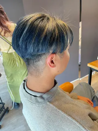 ショート カラー 髪質改善/ブリーチ 田代 龍我のヘアスタイル