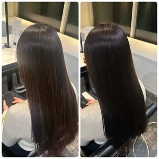 ロング カラー ENORE銀座店所属・👑髪質改善/ カット👑拓海のヘアスタイル