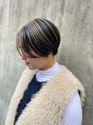 ショート カラー 吉武 茂暉のヘアスタイル