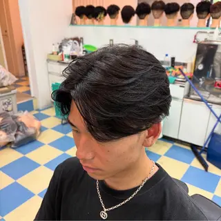 メンズ The GNASTY by damdeetokyo所属・渡辺 琉聖のヘアスタイル