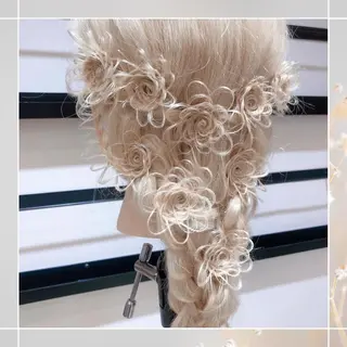 セミロング ヘアアレンジ 👑人気韓国ヘア👑 髪質改善Zina真鍋のヘアスタイル