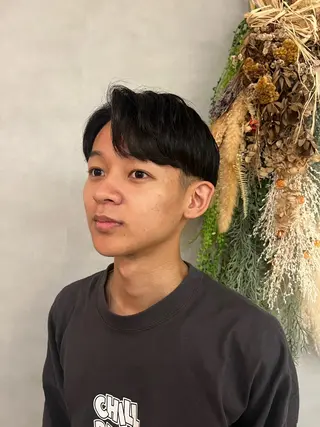 メンズ NOA solte. 本間さつきのヘアスタイル