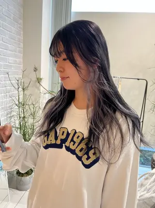 セミロング カラー メンズ メンズカット/縮毛 yutsuki ☻のヘアスタイル