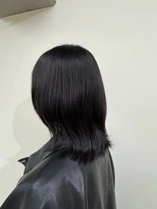 ミディアム カラー ゆ う あのヘアスタイル
