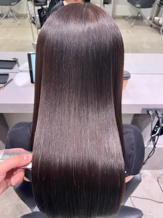 ロング 美髪×縮毛矯正 水上真由美😘のヘアスタイル