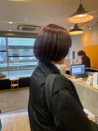 ショート カラー 髪質改善/Bloss om🌷高橋沙衣のヘアスタイル