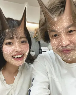 ショート カラー パーマ TOWA 野村　コウダイのヘアスタイル