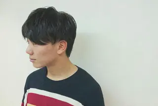 ショート メンズ 透明感ハイライト◎ 伊藤夏海のヘアスタイル