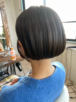 ショート カラー あしかが ゆいとのヘアスタイル