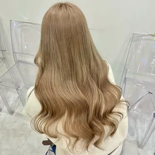 ミディアム カラー 🎀🧁ダメージレス 艶髪カラー🧁🎀のヘアスタイル