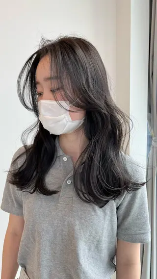 セミロング カラー votan tenjin所属・杉本 大地のヘアスタイル