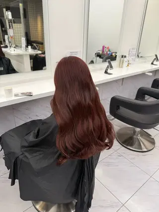 ロング カラー ヘアアレンジ 💗横浜美容室 💗HARUNAのヘアスタイル