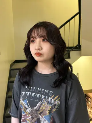 ミディアム ヘアアレンジ ☕️結【suii.】 ボブ/ヘアセット☕️のヘアスタイル