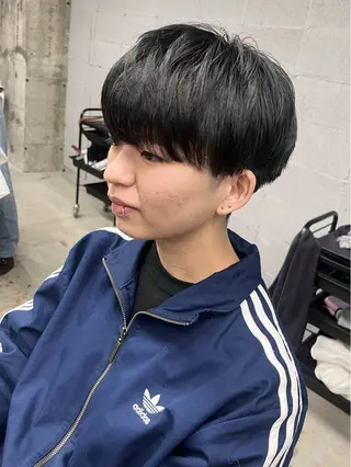 メンズ col sapporo所属・あざと可愛い💓 盛れる顔まわり/uiのヘアスタイル