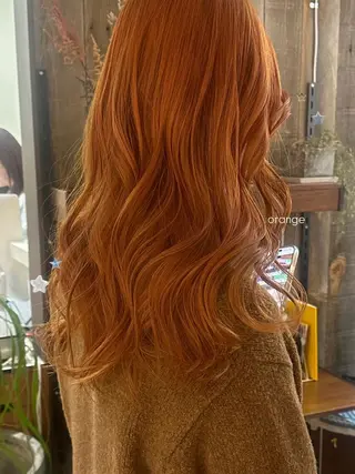 ロング カラー 暖色カラー/レイヤー 🌙 オノユリカのヘアスタイル