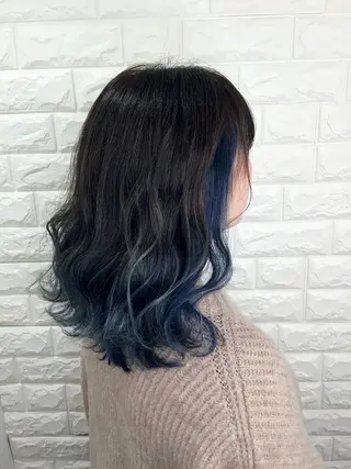 ミディアム カラー 🤍透明感カラー🤍 Moeのヘアスタイル