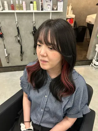 ミディアム MAHO/透明感💖 /艶カラー🌟のヘアスタイル