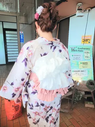 ヘアアレンジ ミディアム 美容室placer所属・髪質改善☆稲垣貴士 【プラセル】高蔵寺のヘアスタイル