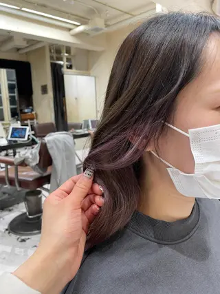 ミディアム MINX青山店所属・結莉/ボブ/ 縮毛矯正のヘアスタイル