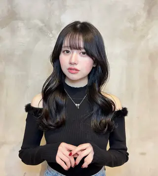 ロング ‪‪❤︎‬韓国レイヤ ー❤︎/saraのヘアスタイル