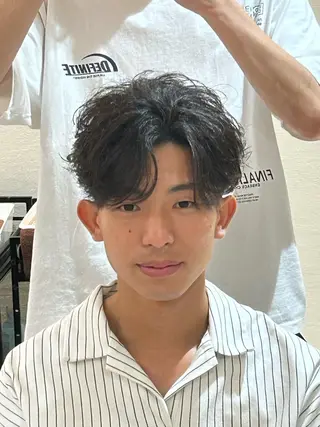 パーマ メンズ AI TOKYO men’s 横浜所属・大森 萌生のヘアスタイル