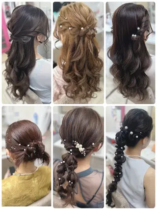 ヘアアレンジ へアセット/心斎橋 支持率No.1✨🌈のヘアスタイル