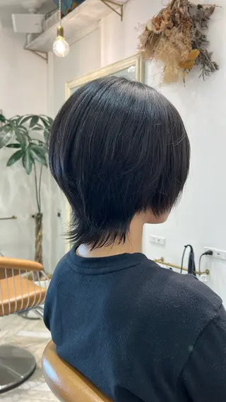 ショート ボブ/レイヤーボブ/ 髪質改善/梶川 夏季のヘアスタイル