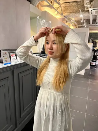 ロング カラー ショート/パーマ/ カラー/FUKOのヘアスタイル