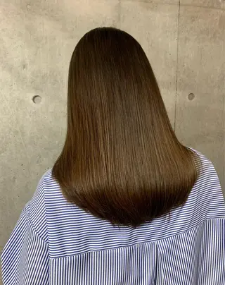 ロング カラー 🍑明石 桃🍑のヘアスタイル