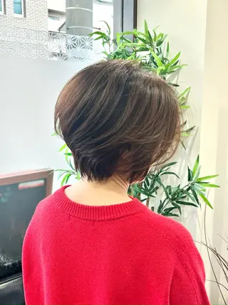 ショート 福島 諒のヘアスタイル