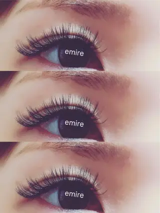 マツエク・マツパ emire ビューティーサロンのマツエク・マツパデザイン