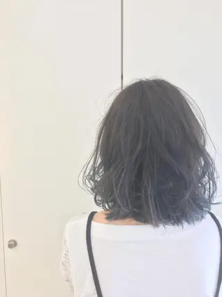 ショート カラー 髪質改善 頭身浴/ 中田のヘアスタイル