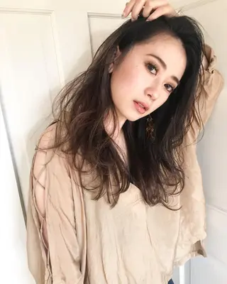 ロング カラー 🇨🇳ワンホンヘア 下田鉄也のヘアスタイル