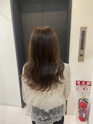 ロング 光岡 玲遠のヘアスタイル