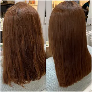 ロング タカギ　タツキ 縮毛矯正/髪質改善のヘアスタイル