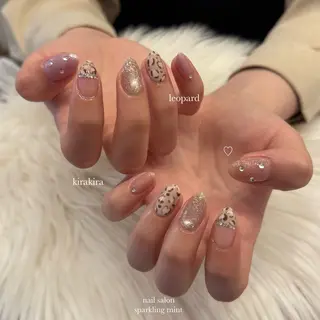 ネイル sparkling mint【スパークリングミント】所属・natsuki 🎀💎モデル様募集のネイルデザイン