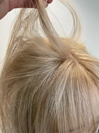 ショート カラー ヘアアレンジ AiM エイム　韓国レイヤーのヘアスタイル