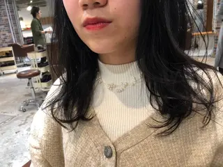 セミロング カラー ⭐️ハイクオリティ カラー杉本雄志⭐️のヘアスタイル