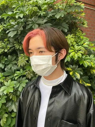 カラー メンズ 艶髪サラサラカラー 🌈前原健吾のヘアスタイル