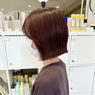 ミディアム 田島拓海 LEV. ボブカットのヘアスタイル