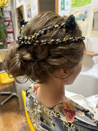 ヘアアレンジ ブロッサム所属・ヘアメイク・着付特化 はやしのその他イメージ