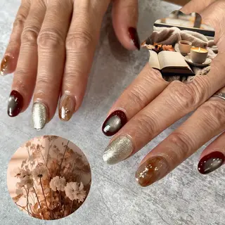 ネイル 阿部 ほのかのネイルデザイン