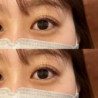 マツエク・マツパ sarah 反葉のマツエク・マツパデザイン