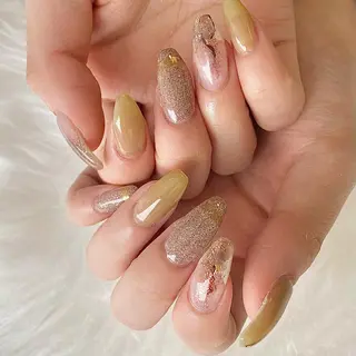 ネイル Ray. ／綺麗目ニュアンスのネイルデザイン